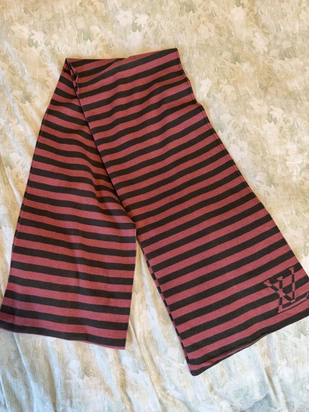 Louis Vuitton Striped Scarf